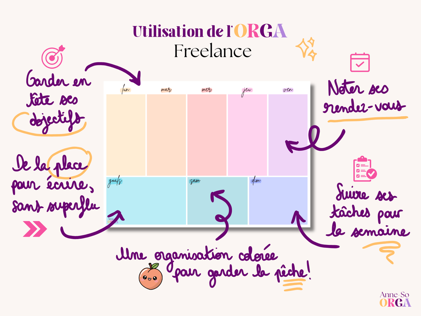 Planner ORGA Freelance (bloc-notes)